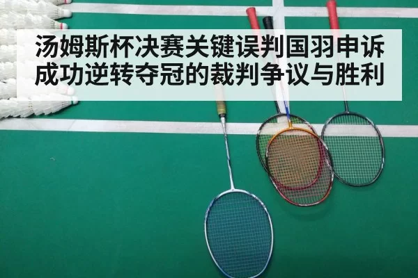 汤姆斯杯决赛关键误判国羽申诉成功逆转夺冠的裁判争议与胜利